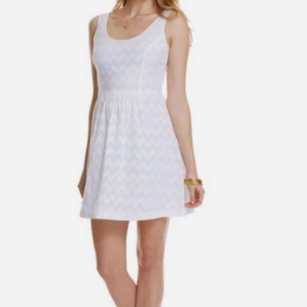 Vineyard Vines 💯 Cotton Relaxed Fit Flare Mini Dress Size 6